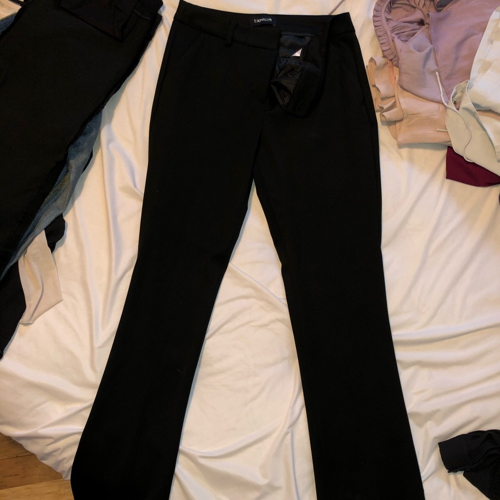 Express: black dress pants